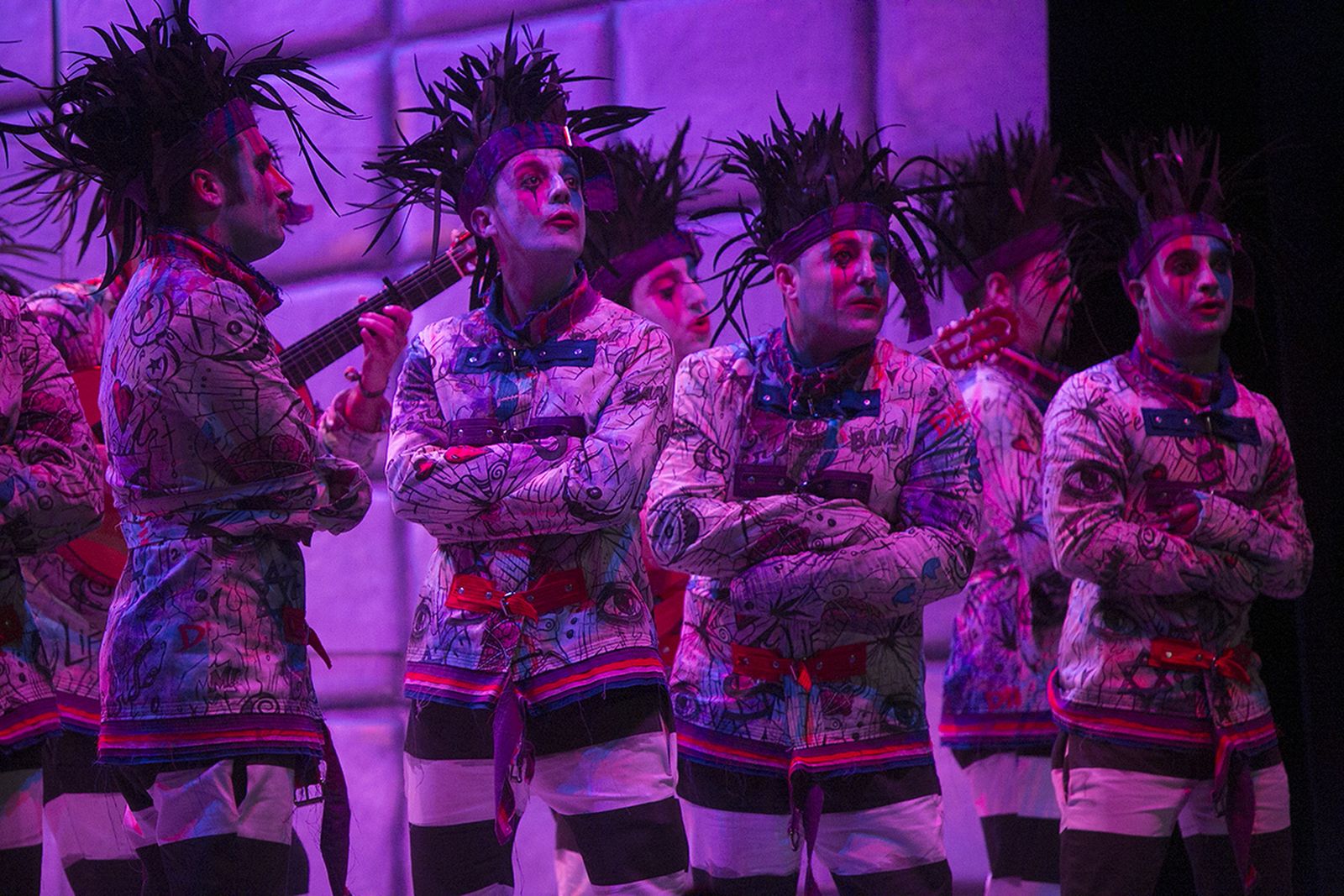 La final del Carnaval Colombino, en imágenes