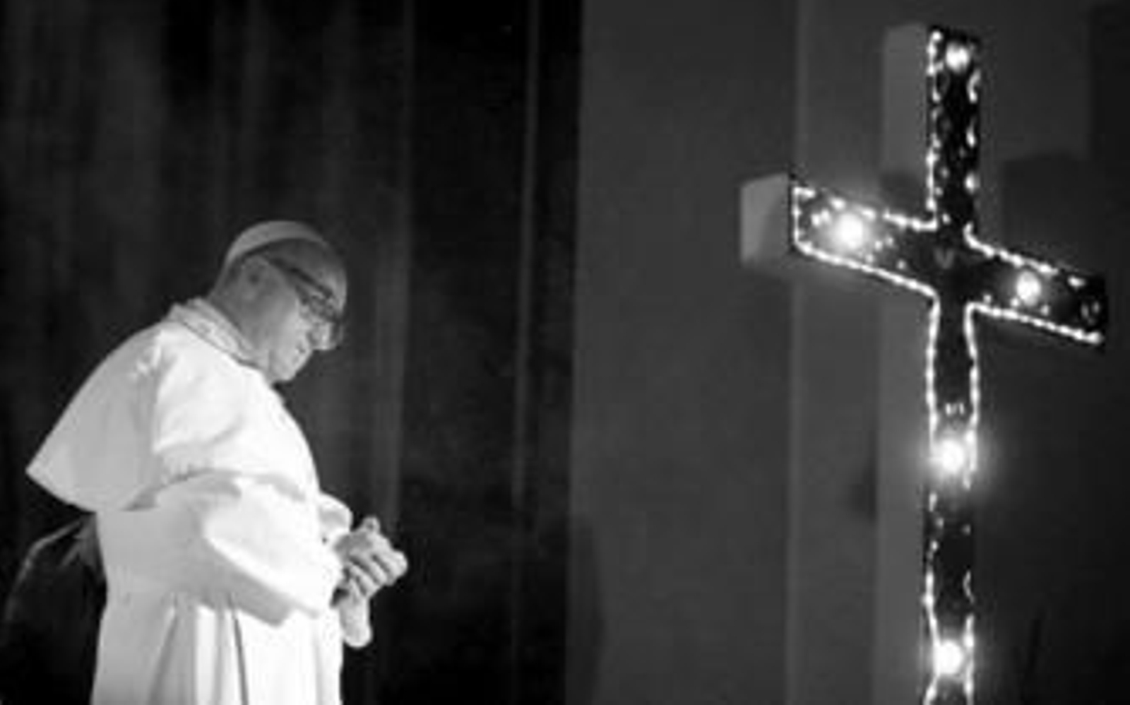 El italiano Leo Bassi, durante una de las representaciones de su montaje teatral 'La revelación'.