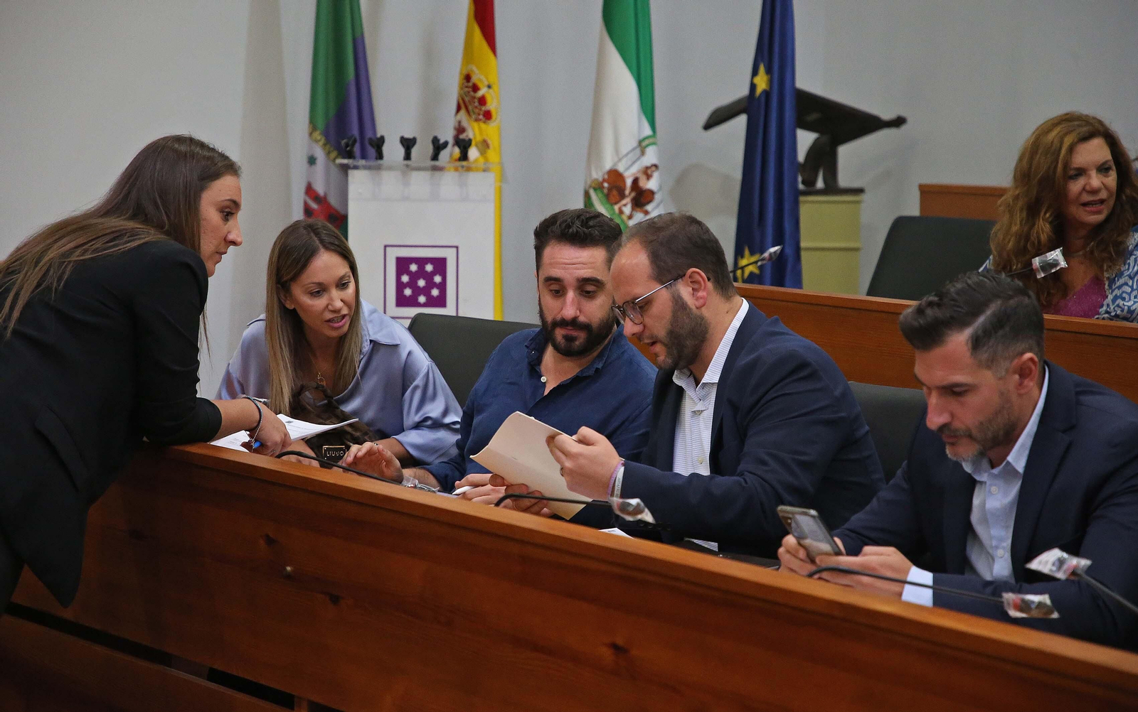 El primer pleno de organización de la Mancomunidad de Municipios del Campo de Gibraltar, en imágenes