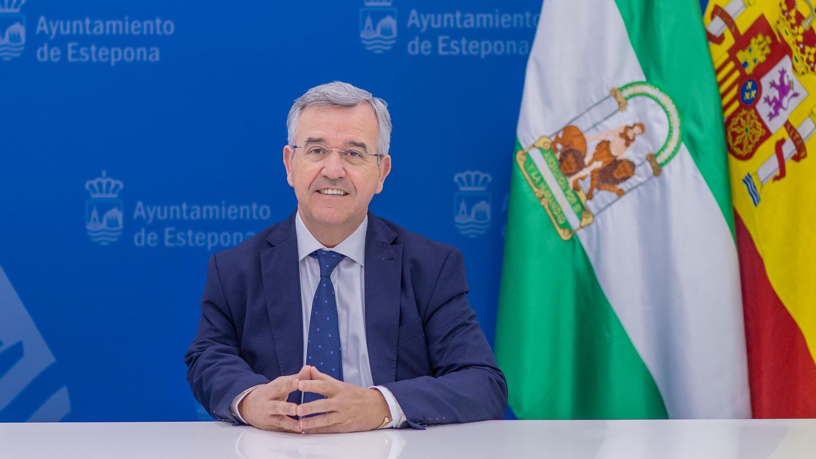 El alcalde de Estepona, José María García Urbano. El alcalde de Estepona, José María García Urbano.