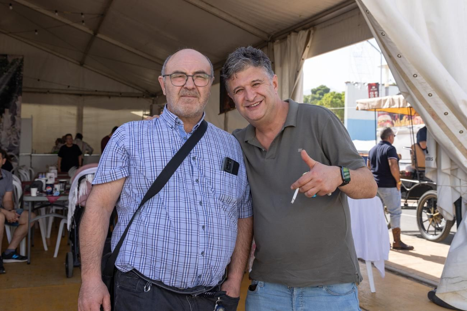 Las casetas de la Feria se llenan de comidas