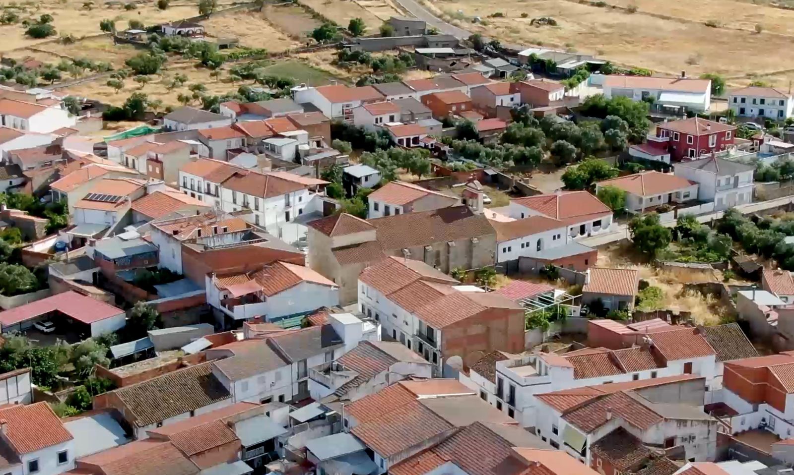 Vista aérea de El Guijo.