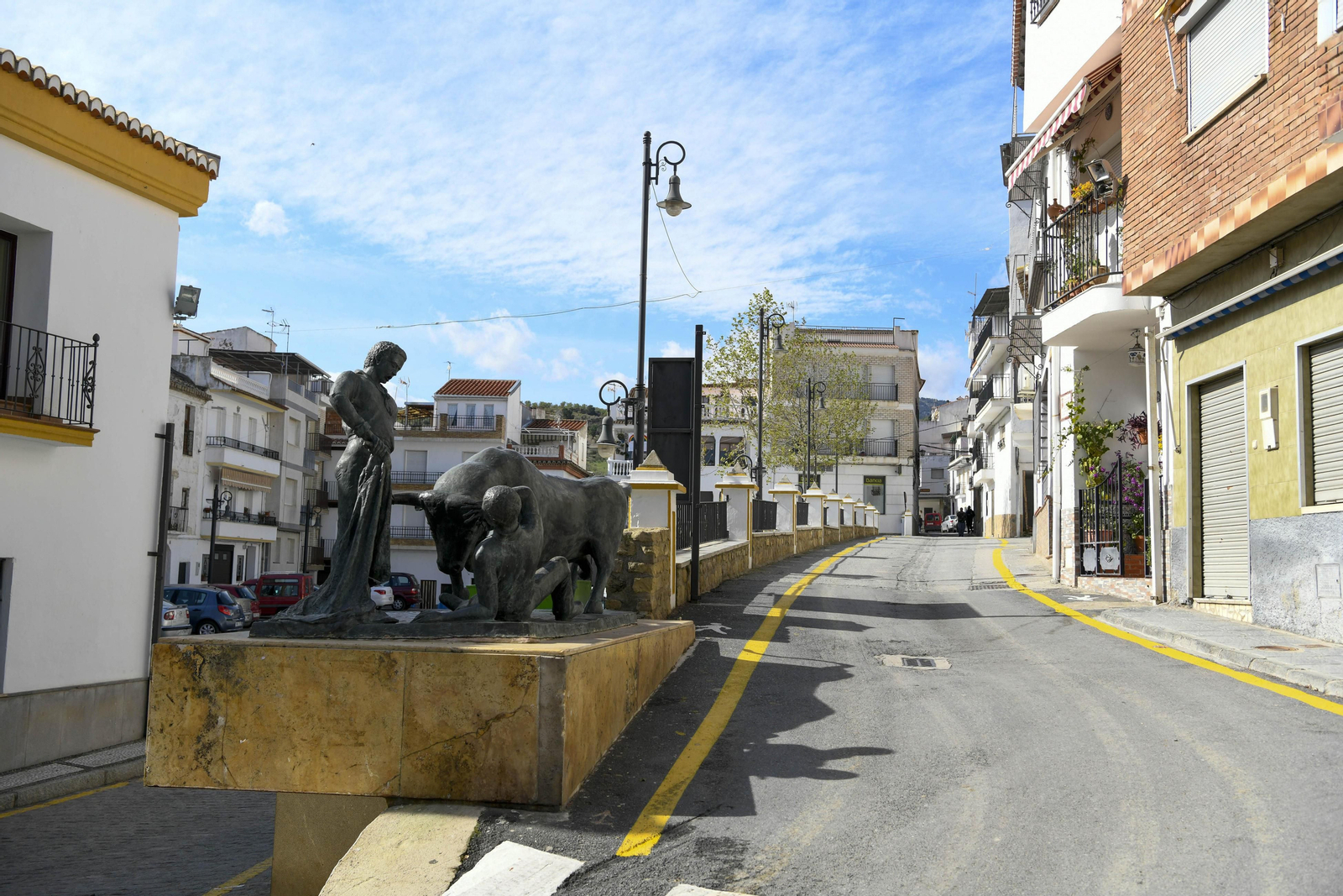 Los pueblos menos habitados del Cinturón de Granada durante el confinamiento