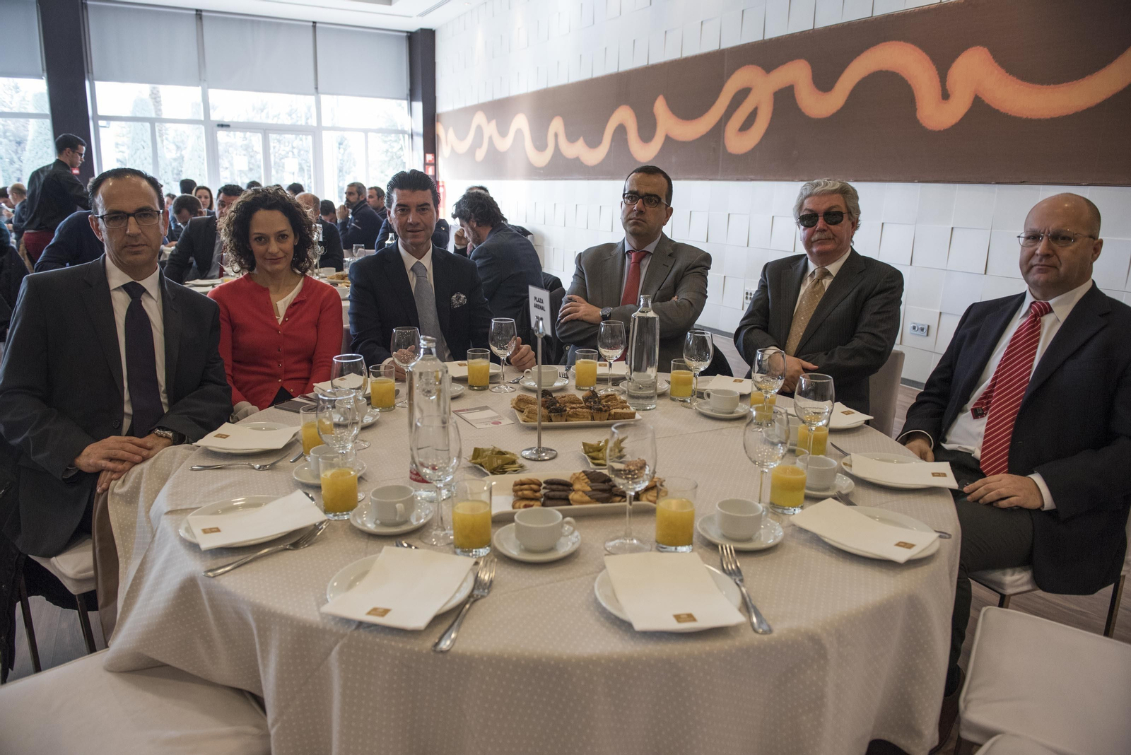 Ramón García, Mariam Buenestado, Jesús Megias , José Antonio Ortega y Francisco Sánchez.