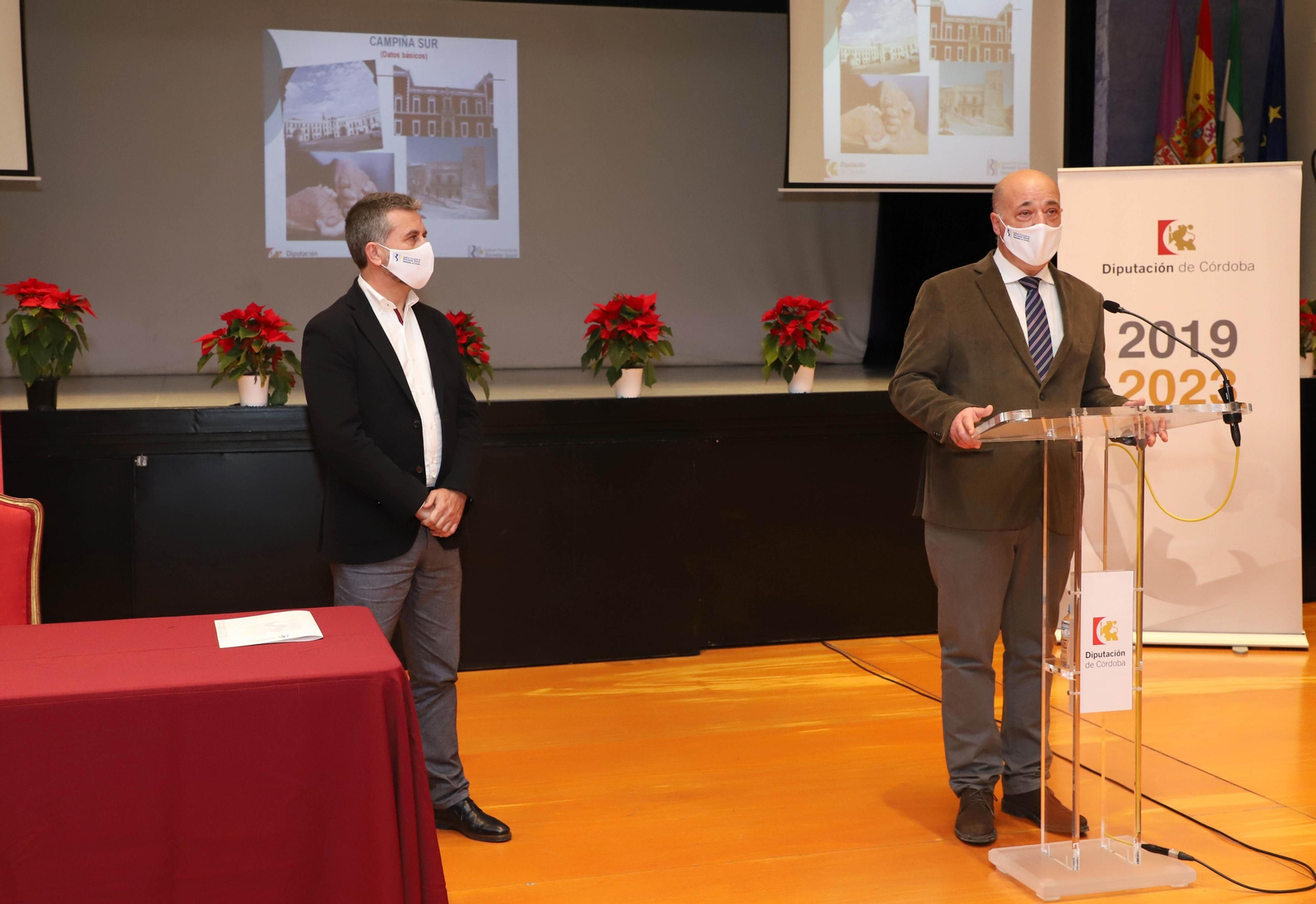 Presentación del programa de ayuda a domicilio.
