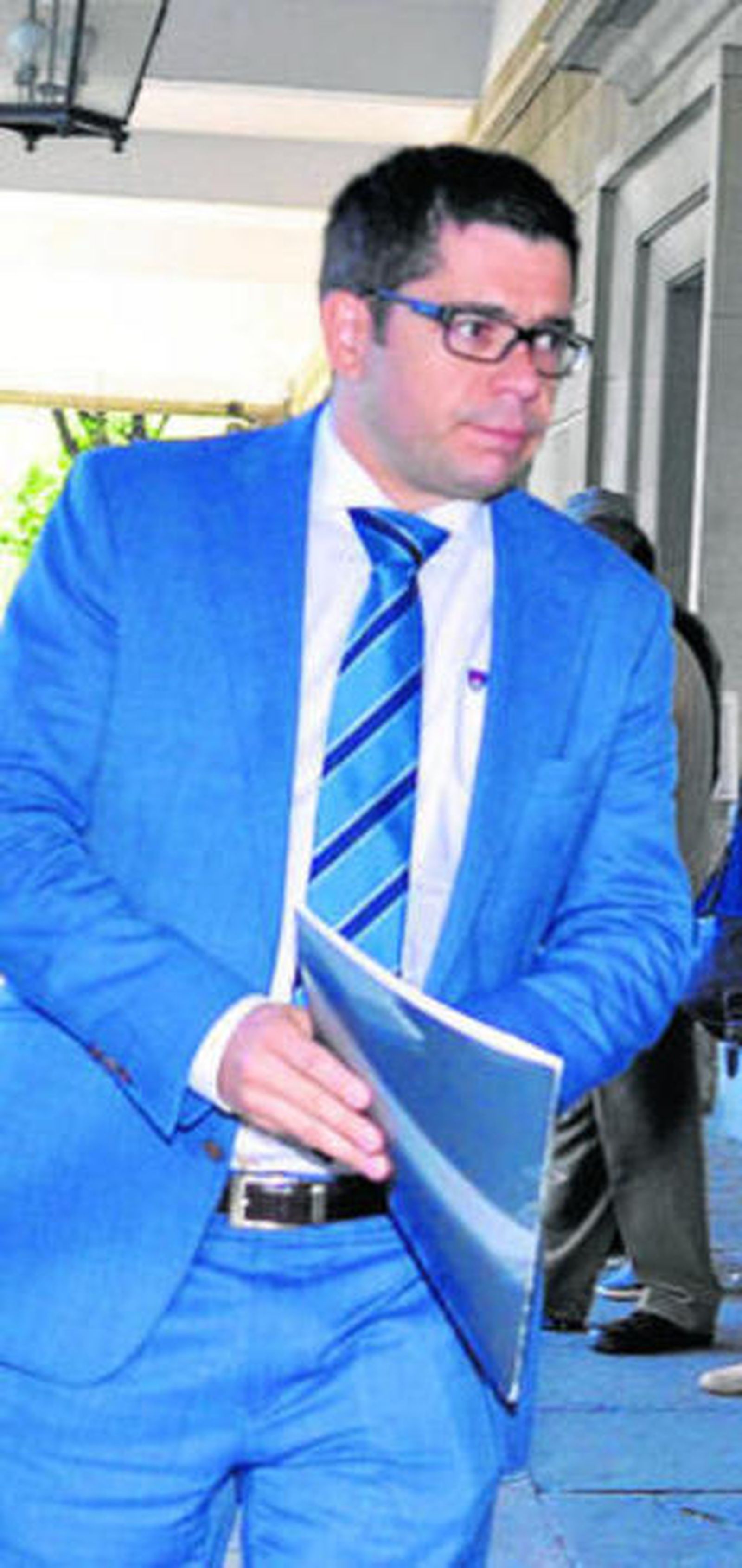 Francisco Estepa, en una de sus visitas al juzgado.