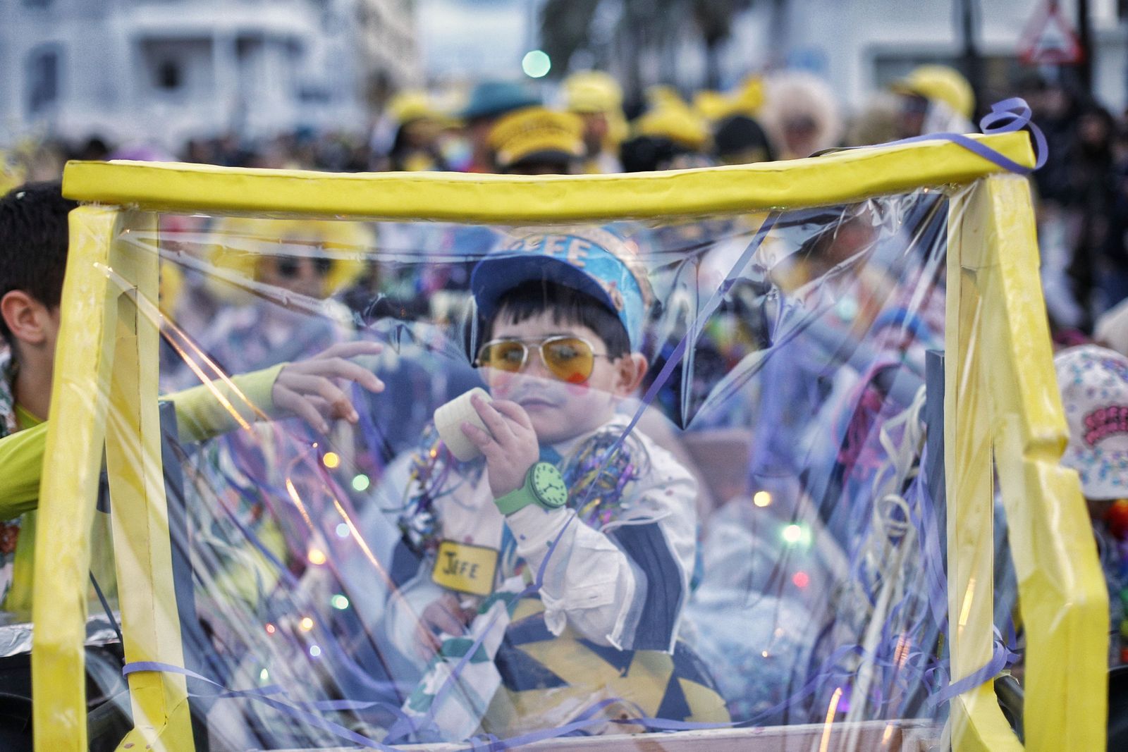 La cabalgata del humo del Carnaval de Cádiz 2023, en imágenes