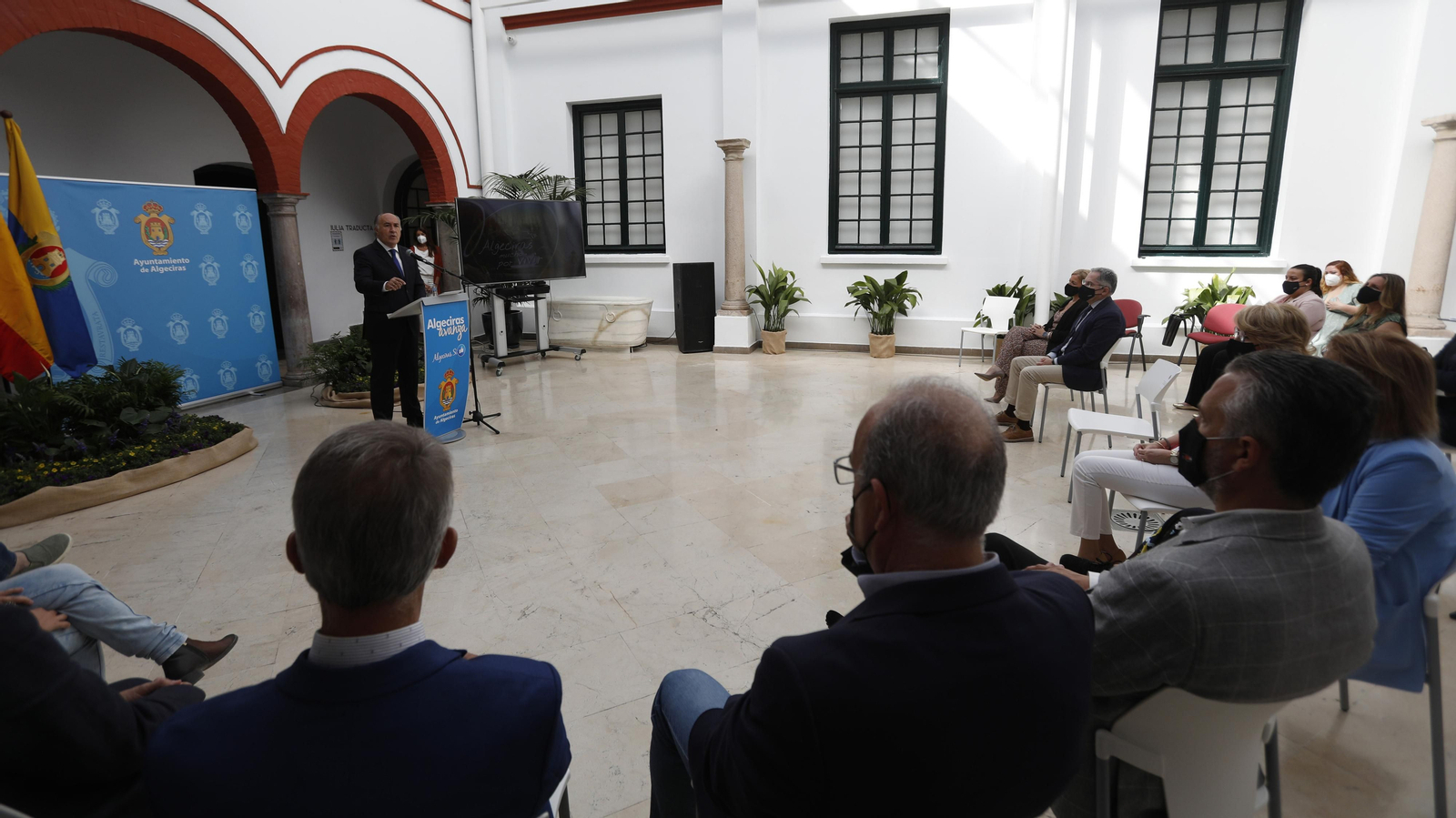 Las fotos de José Ignacio Landaluce haciendo balance de 10 años de gobierno