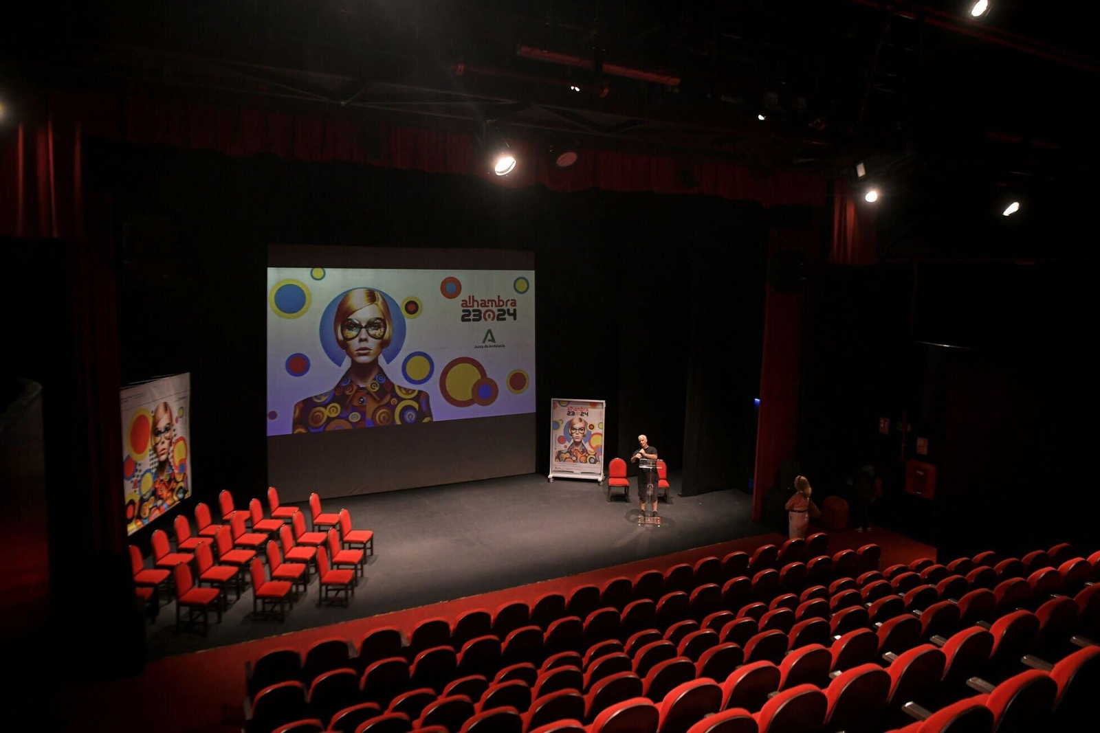 Graderío del Teatro Alhambra.