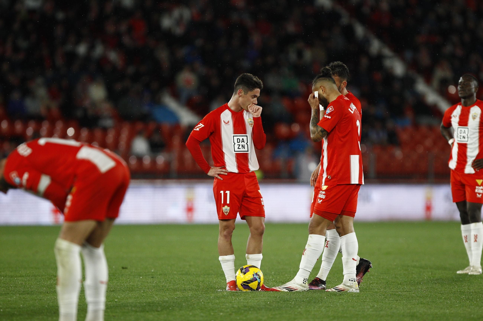 Las mejores imágenes del U.D. Almería-Málaga C.F.