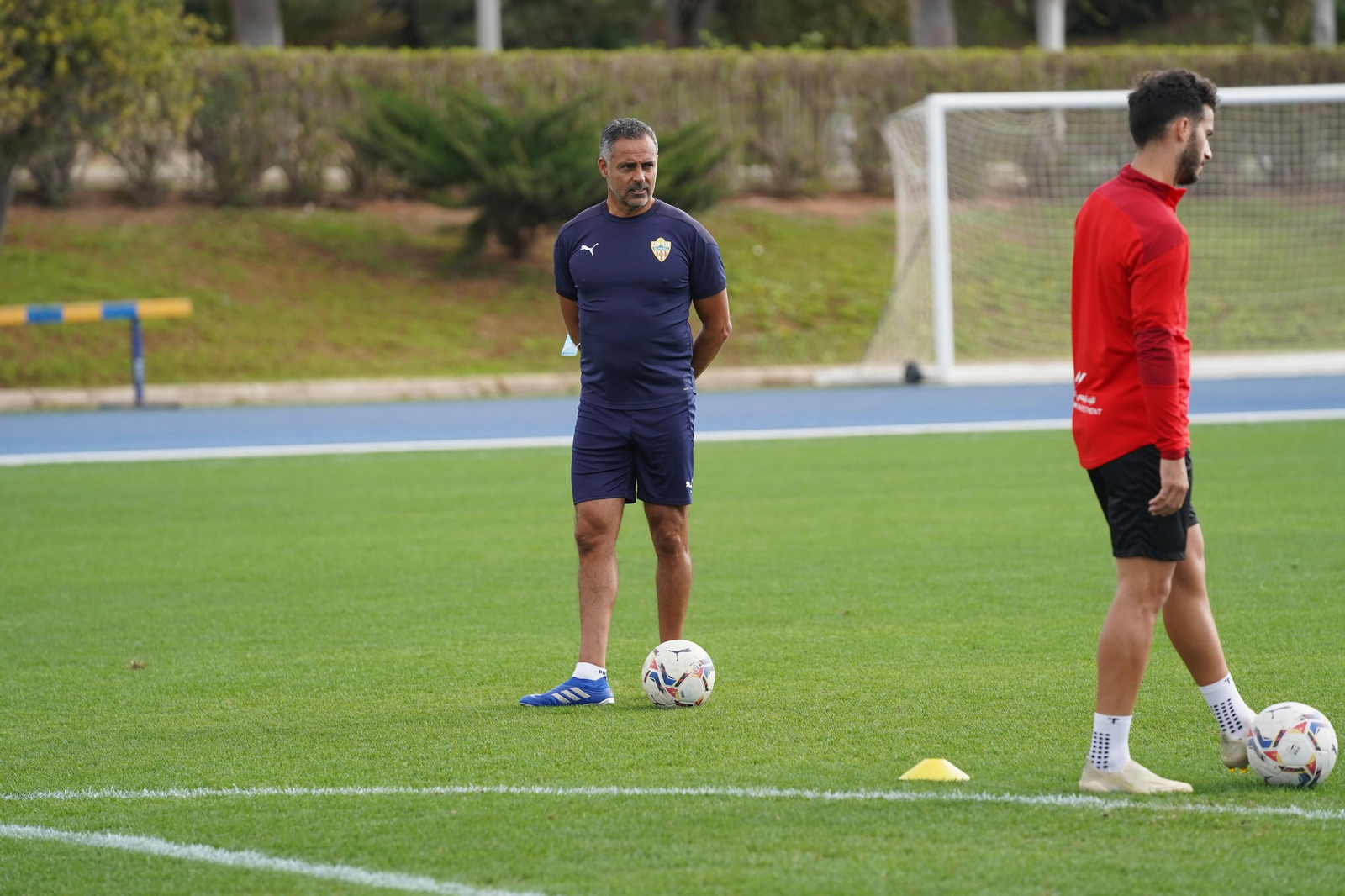 Fotogalería del entrenamiento del Almería, sábado 21