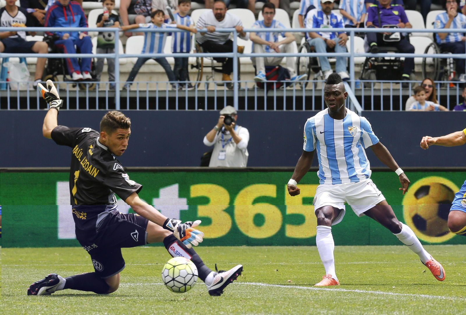 La etapa de Christian Atsu en el Málaga CF, en imágenes