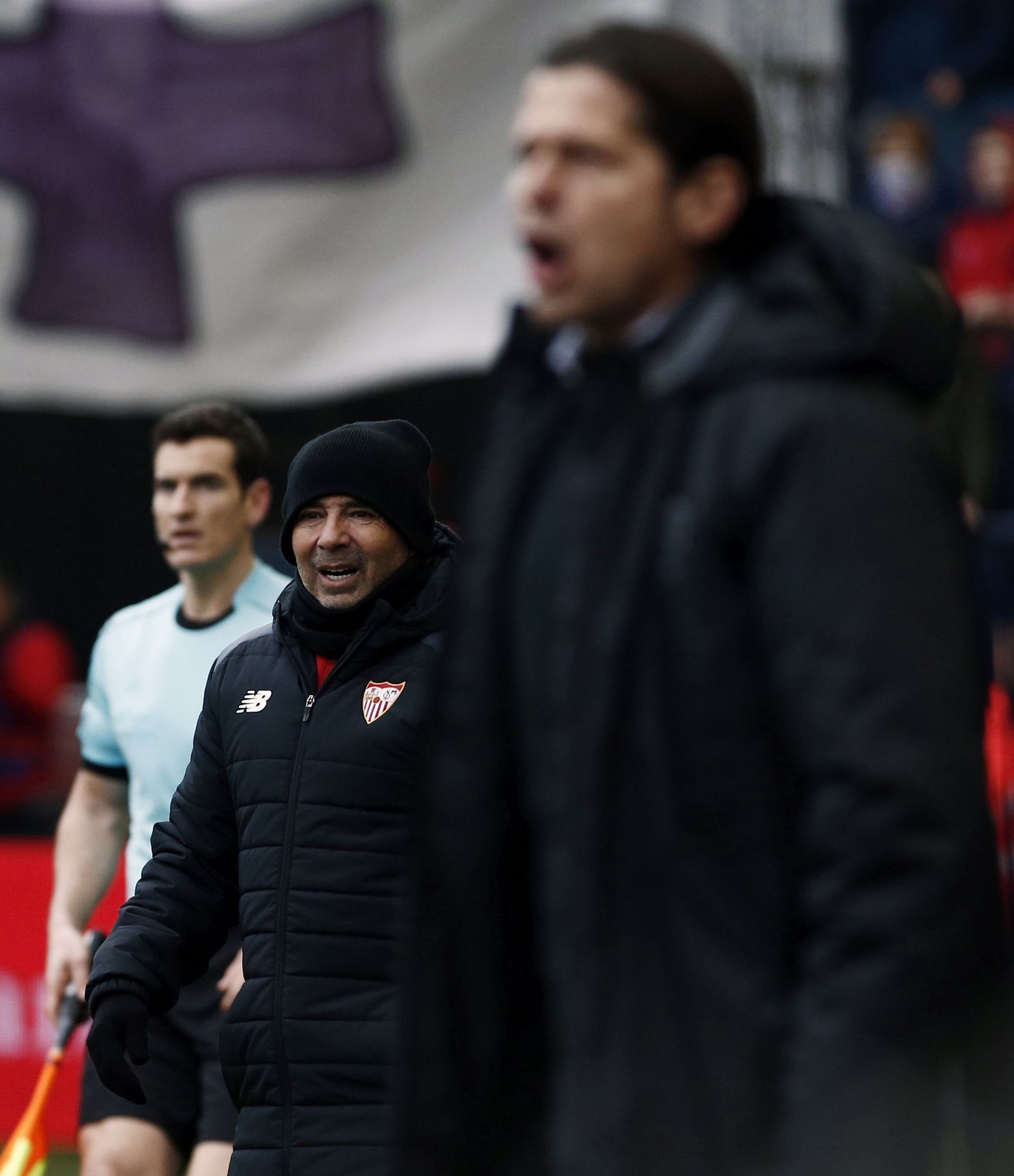 El Osasuna-Sevilla, en imágenes