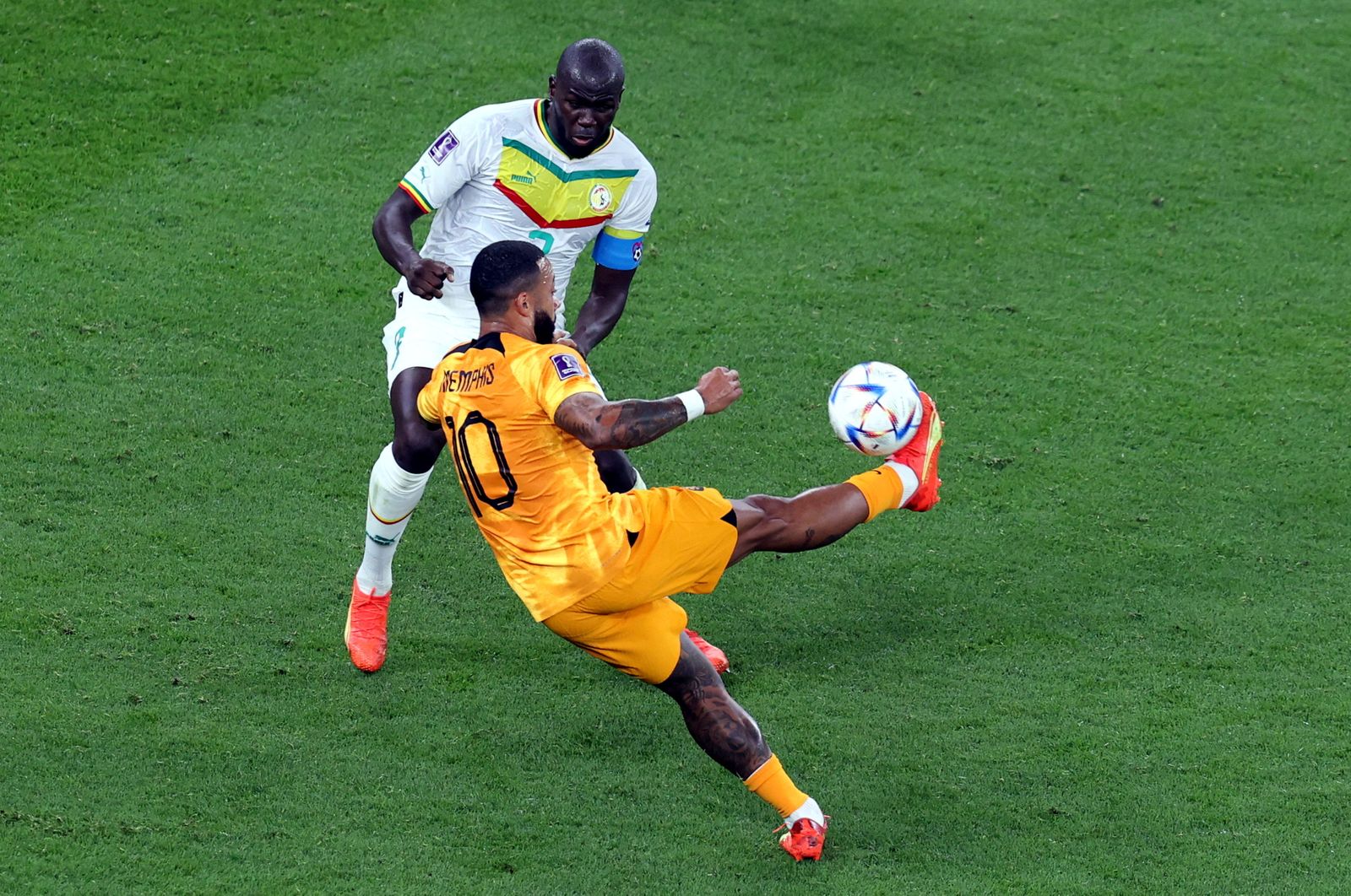 Las imágenes del Senegal - Países Bajos