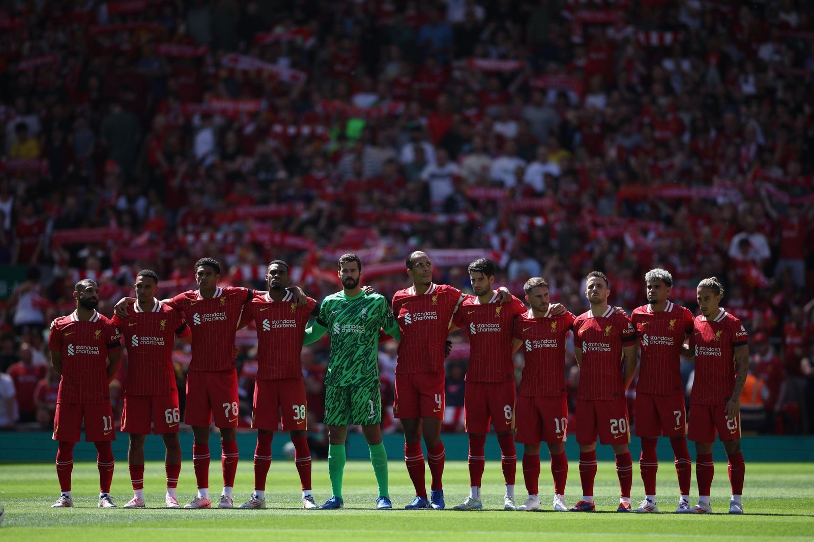 Las fotos del Liverpool - Sevilla