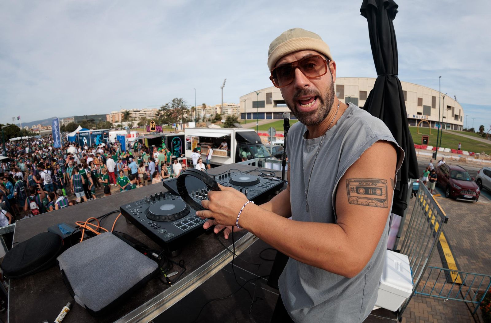 La Fan Zone de la Supercopa de Málaga