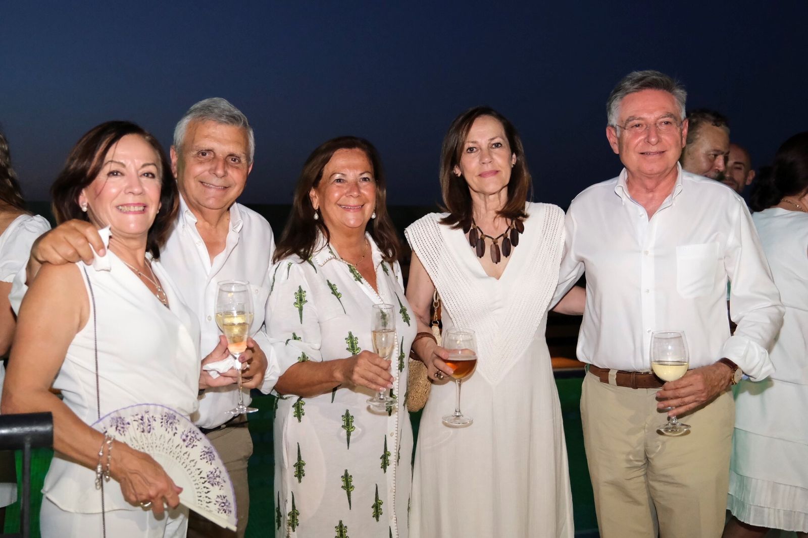 La Fiesta Blanca La Terraza Eurostars Palace de Córdoba, en imágenes