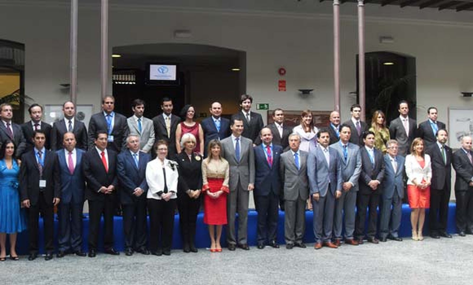 El Príncipe de Asturias inaugura el Congreso Iberoamericano de Jóvenes Empresarios