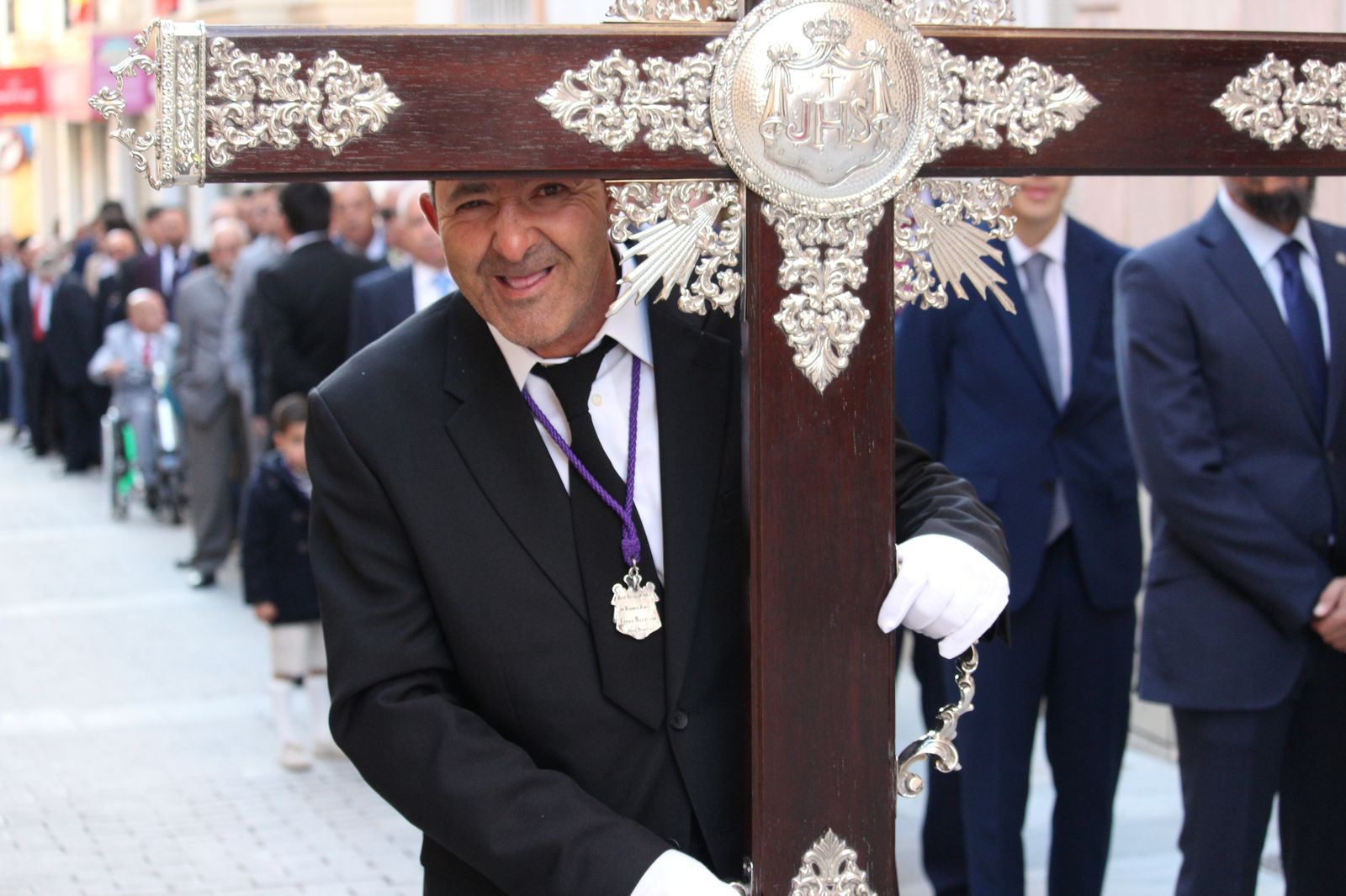 Las imágenes de la Subida de Jesús y el Pregón del Judío en Vera