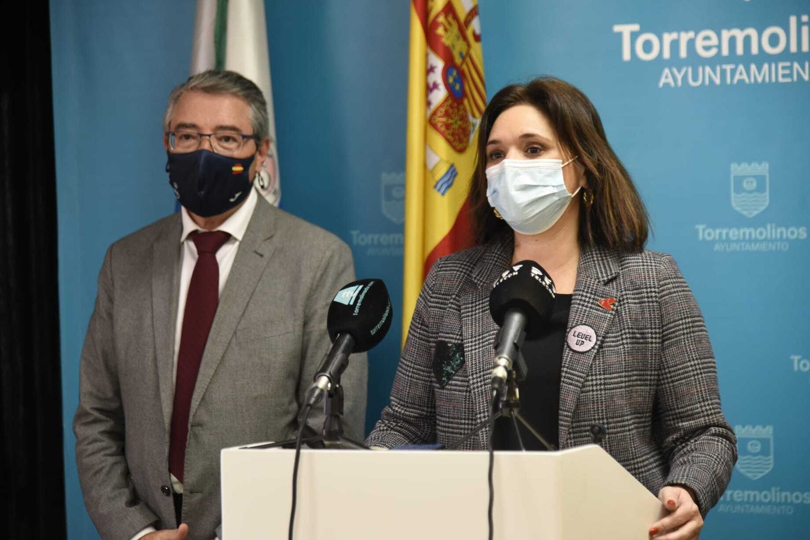 Francisco Salado y Margarita del Cid.