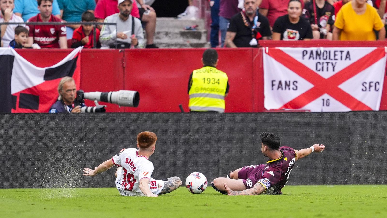 Las imágenes del Sevilla-Valladolid