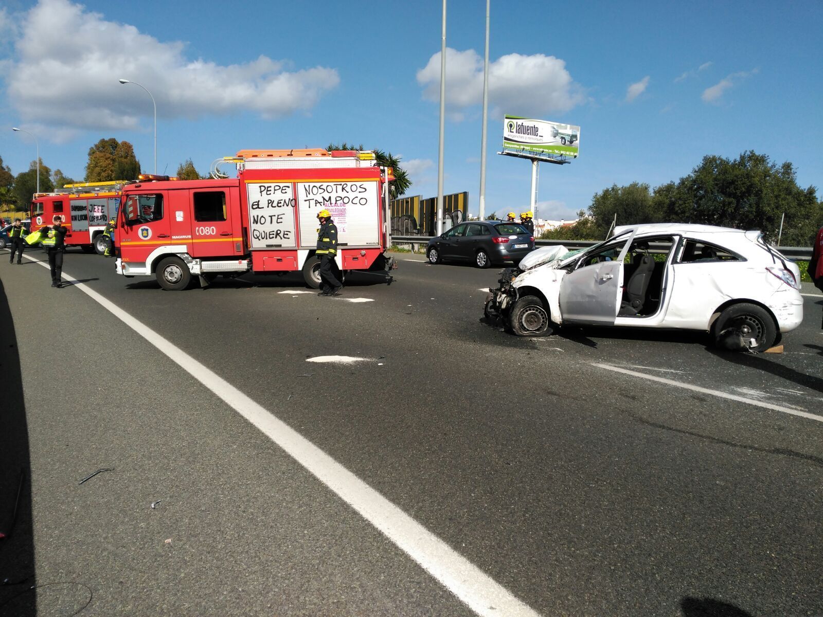 El niño de 4 años que murió en un accidente no iba sujeto a la silla