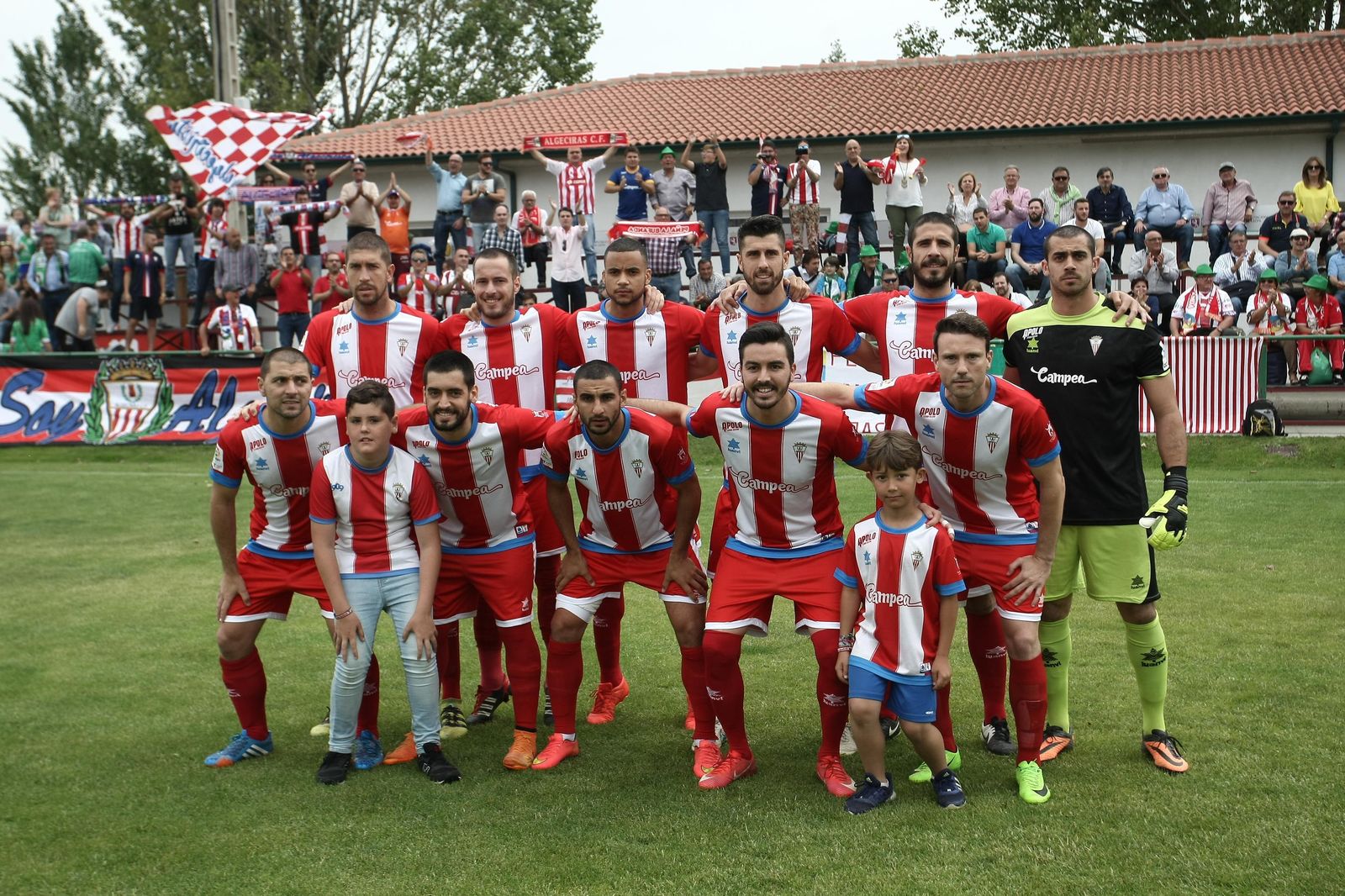 El último once del Algeciras esta temporada, el que jugó en Astorga.