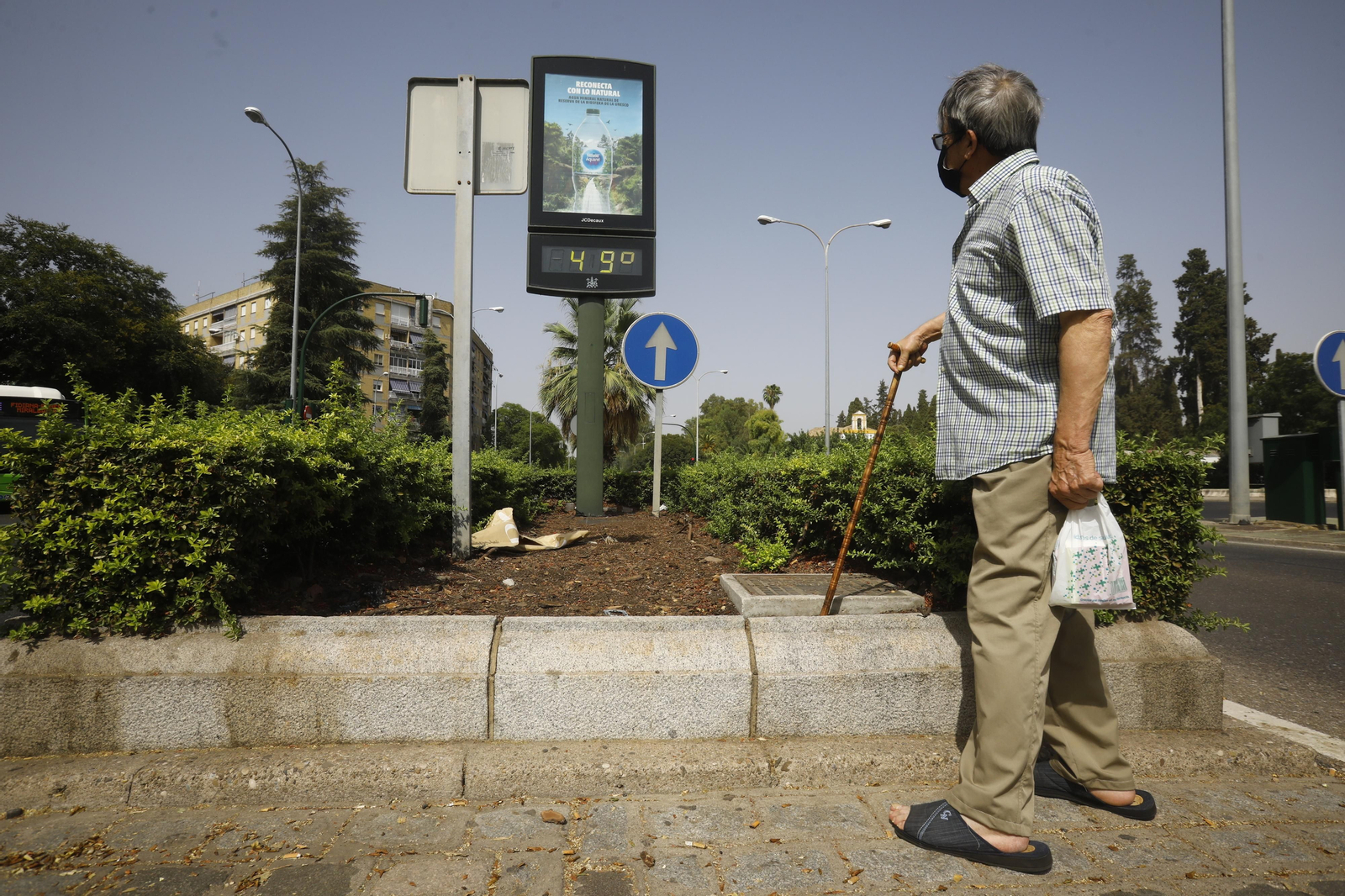 Córdoba empieza a notar los efectos de la ola de calor, en imágenes
