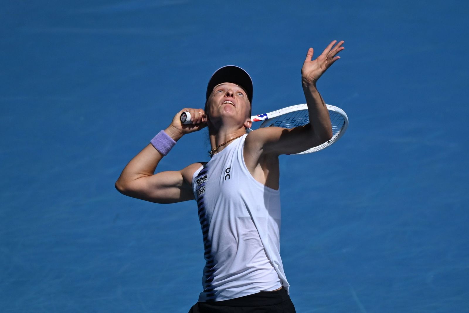 Las fotos de la retirada de Musetti ante Djokovic y del resto de cuartos de final