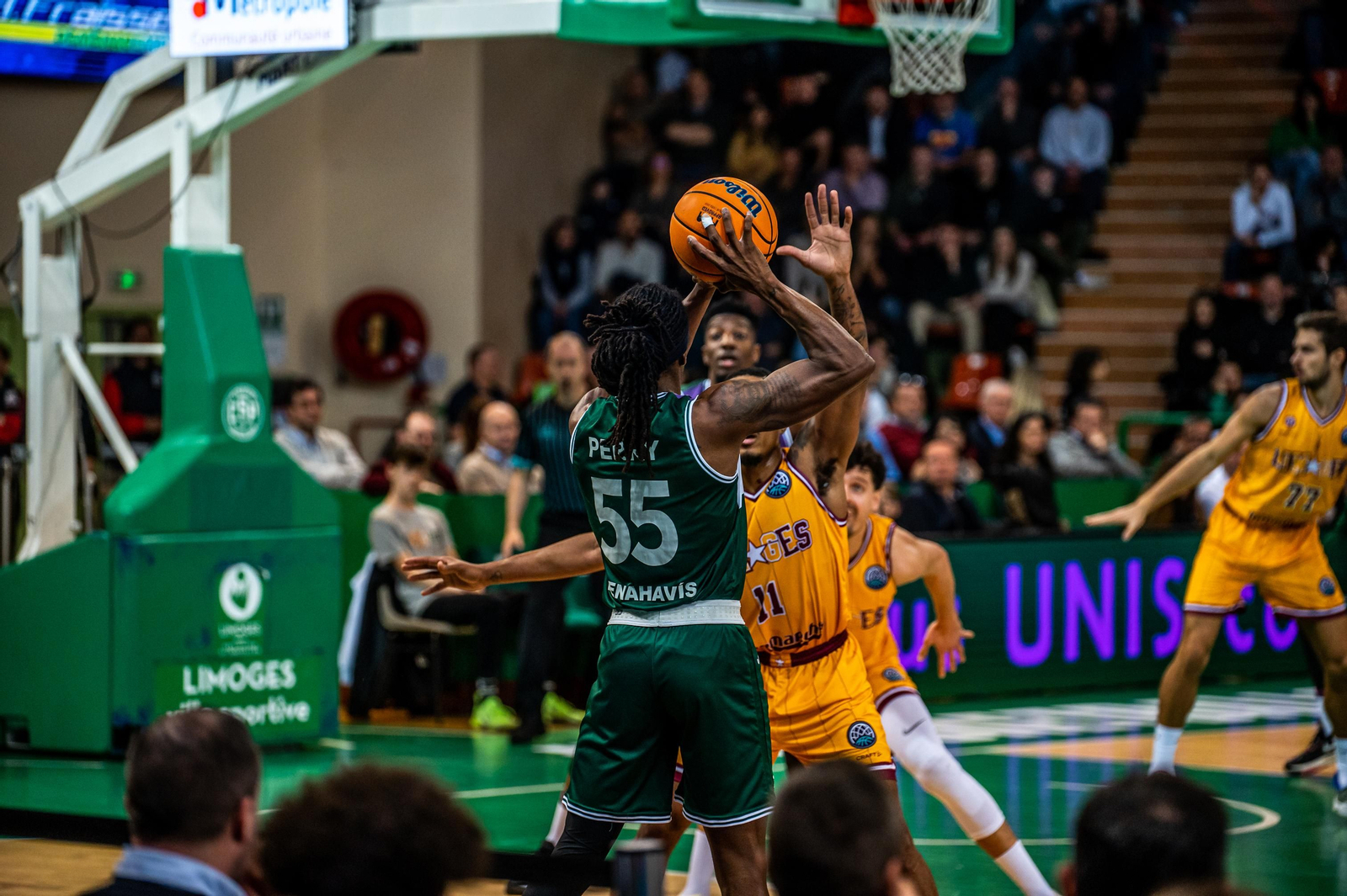 El Limoges-Unicaja, en fotos