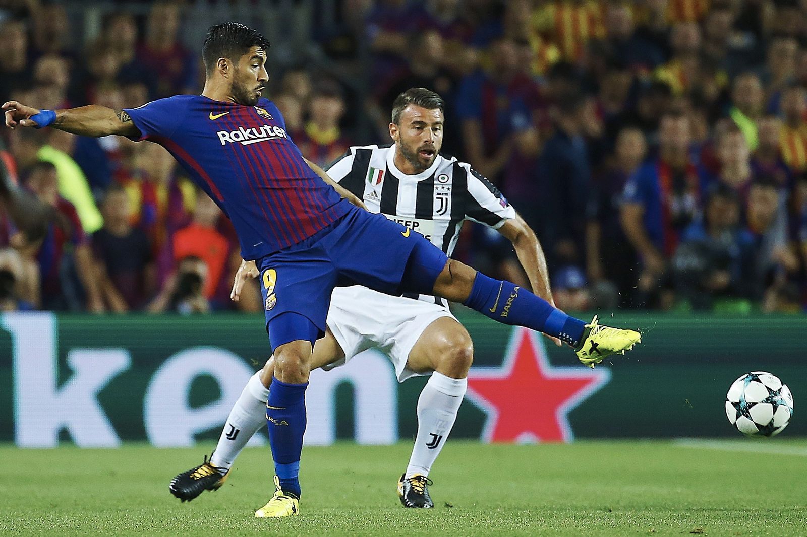 El Barcelona-Juventus, en imágenes