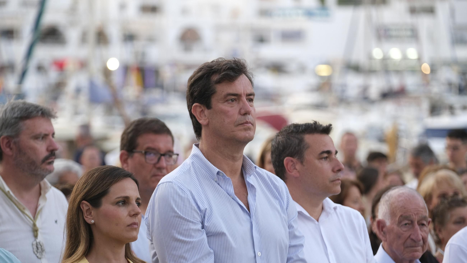 Procesión marítima de la Virgen del Carmen en Aguadulce (Roquetas de Mar), en imágenes