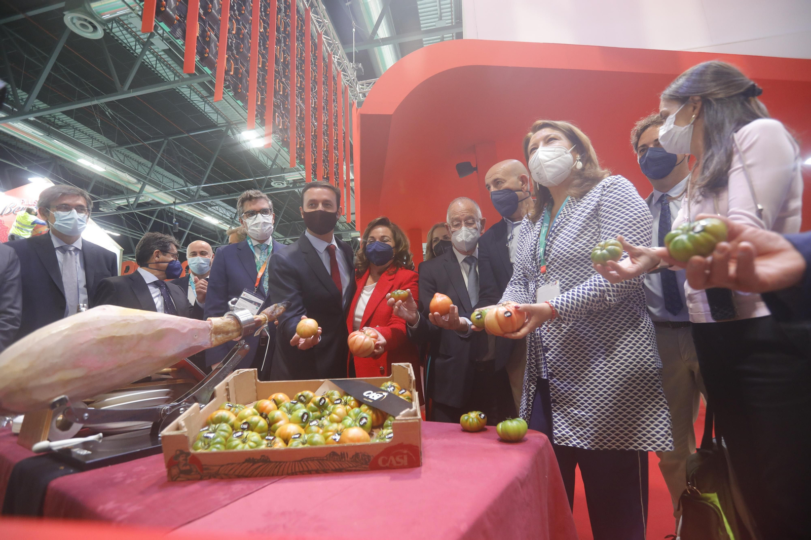 El presidente de la Diputación de Almería este martes en Fruit Attraction.