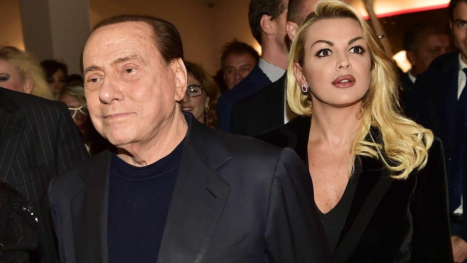 Francesca Pascale con Silvio Berlusconi cuando aún eran pareja.