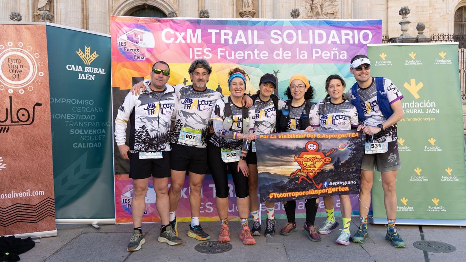 En imágenes: kilómetros para la esperanza de Celia en el CxM Trail Solidario IES Fuente de la Peña (I)