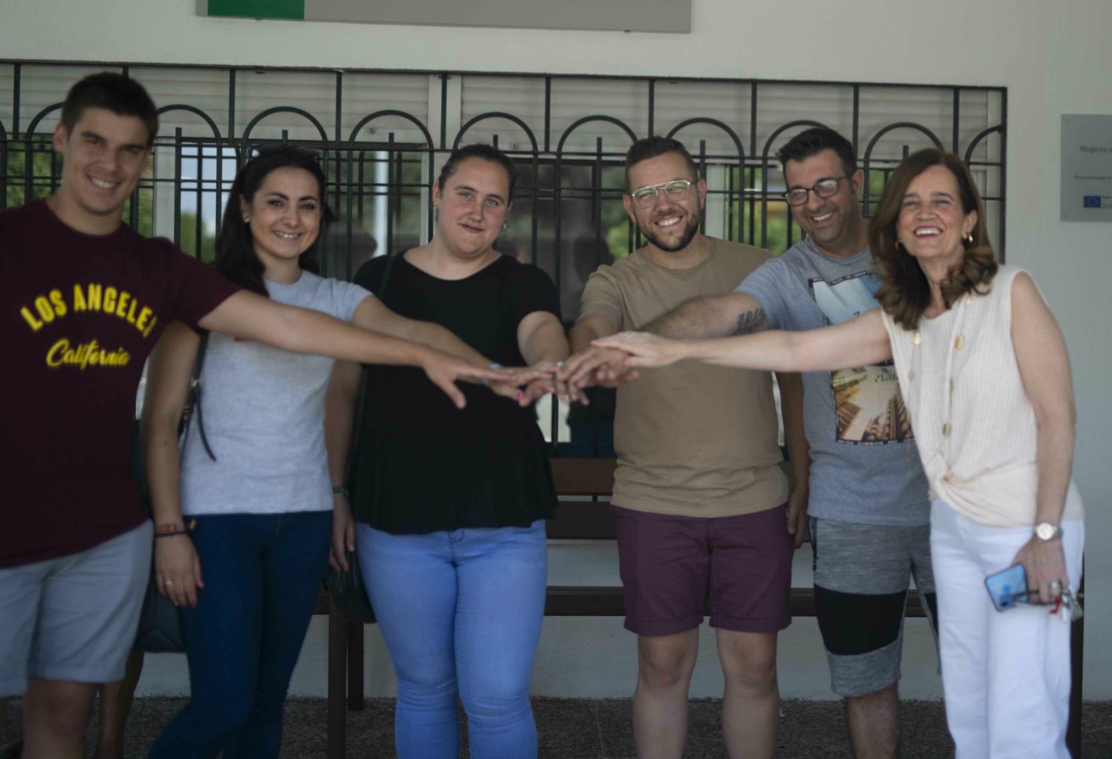 Voluntarios del comedor.