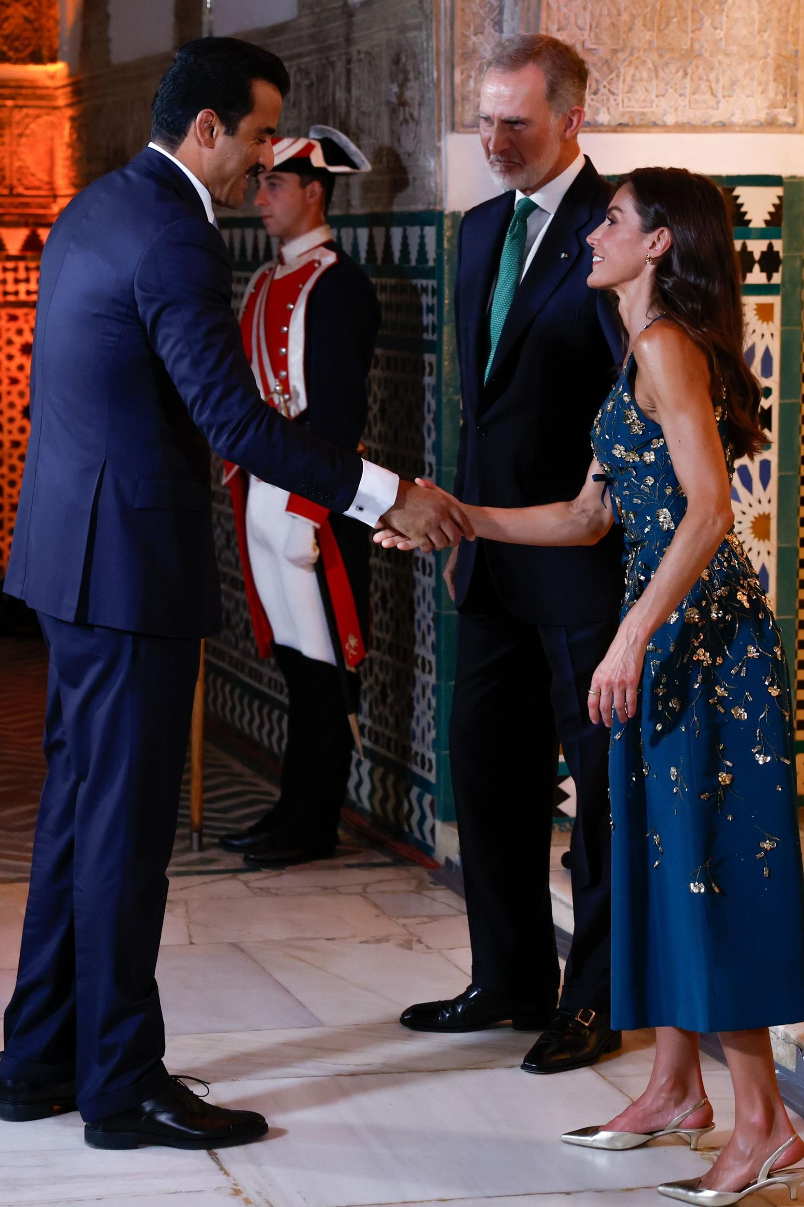 Las fotos de la cena de gala dada por los Reyes previa a la cumbre de la ONU en Sevilla