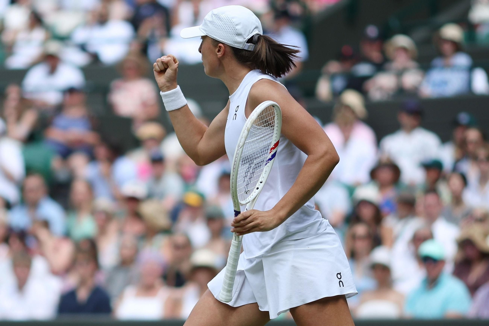 Las fotos de Wimbledon con las clasificaciones de Djokovic y Sinner