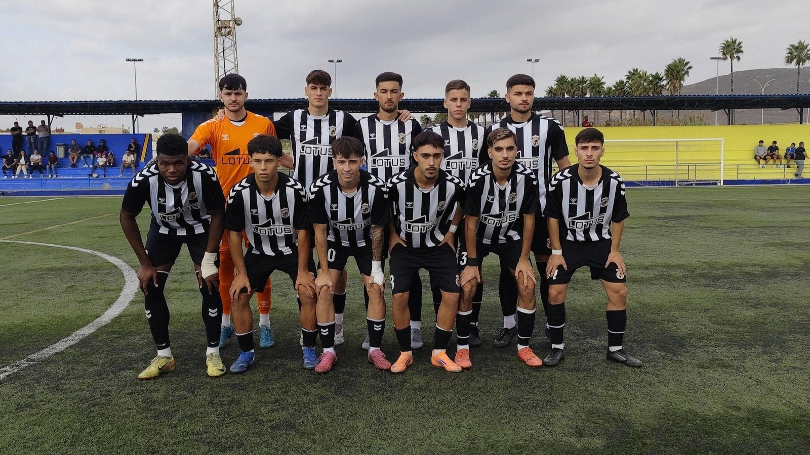El once inicial de la Balona B ante el Algeciras B.