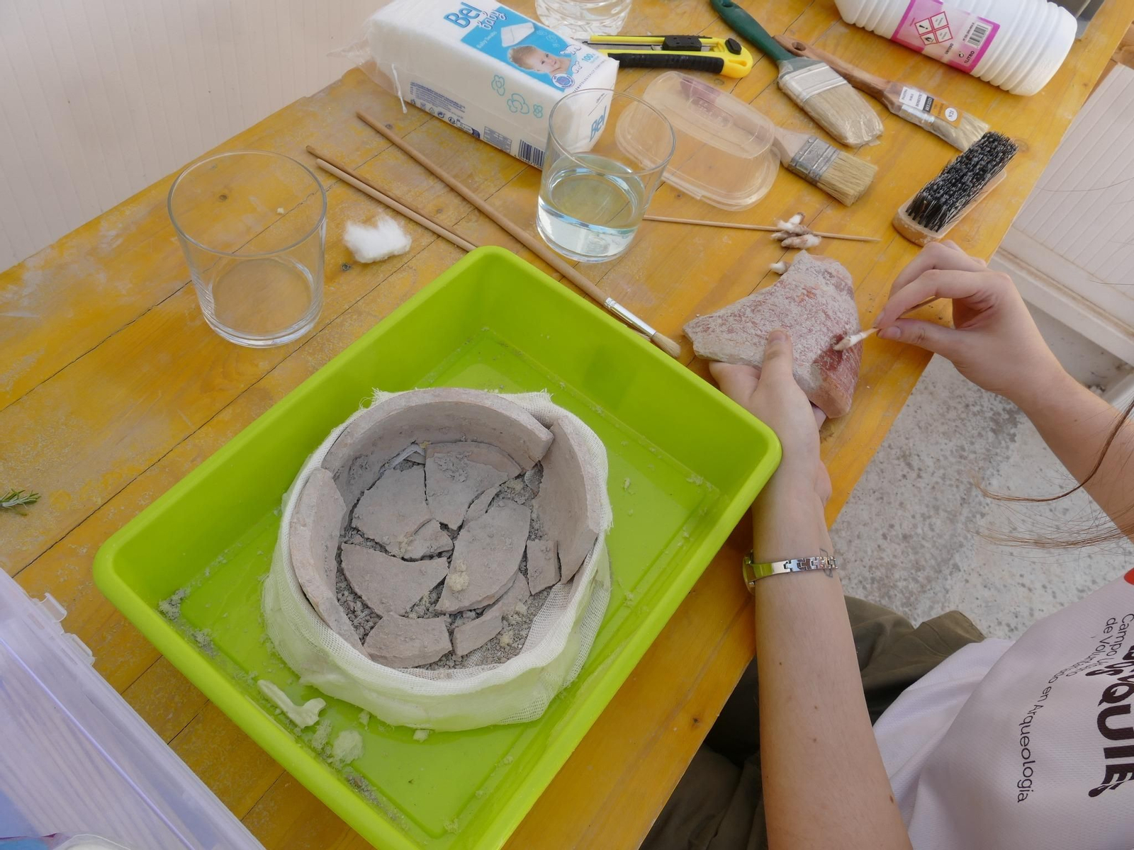 Así está siendo el Campo de Voluntariado de Marroquíes Bajos en 2024