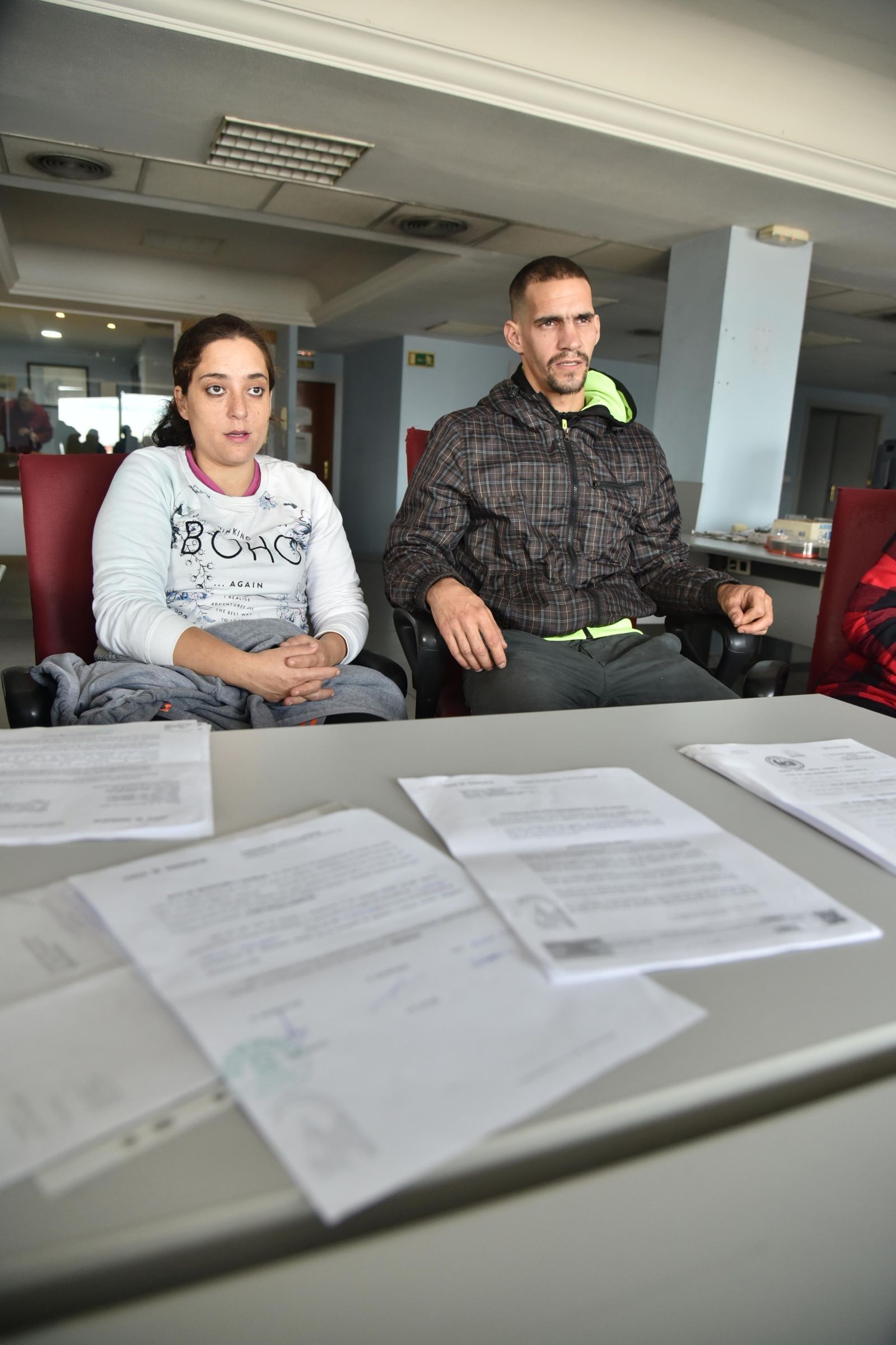 Libertad Santos y Michael Jacobs.