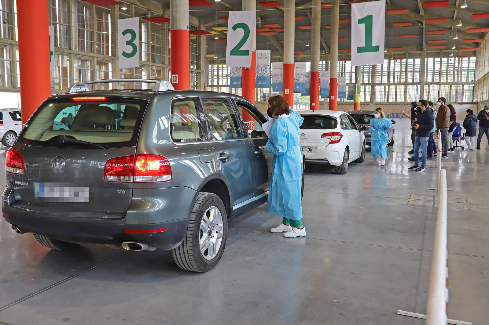 Coronavirus Jerez: Comienza la vacunación masiva en Ifeca