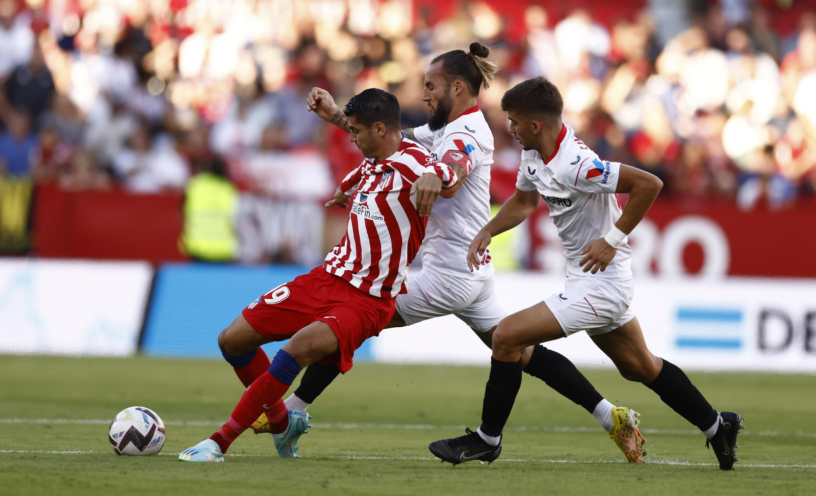 Las imágenes del Sevilla fc-Atlético de Madrid