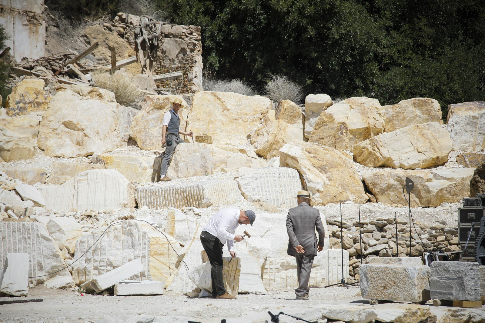 VI Recreación Histórica "Canteros y Caciques en la lucha por el Mármol", en imágenes