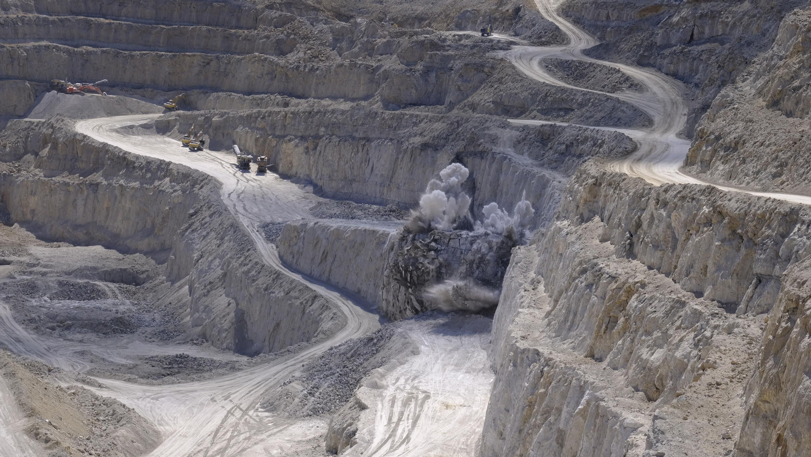 Visita a las canteras de yeso en Sorbas