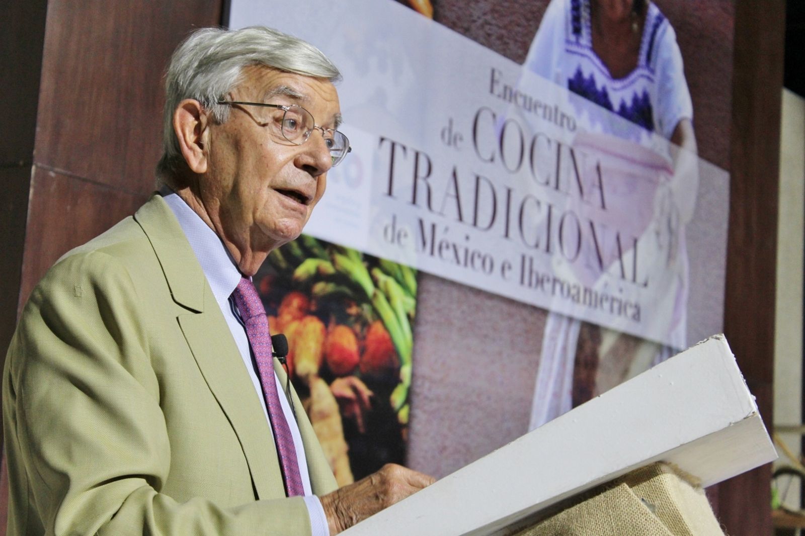 Ansón, durante una ponencia reciente.