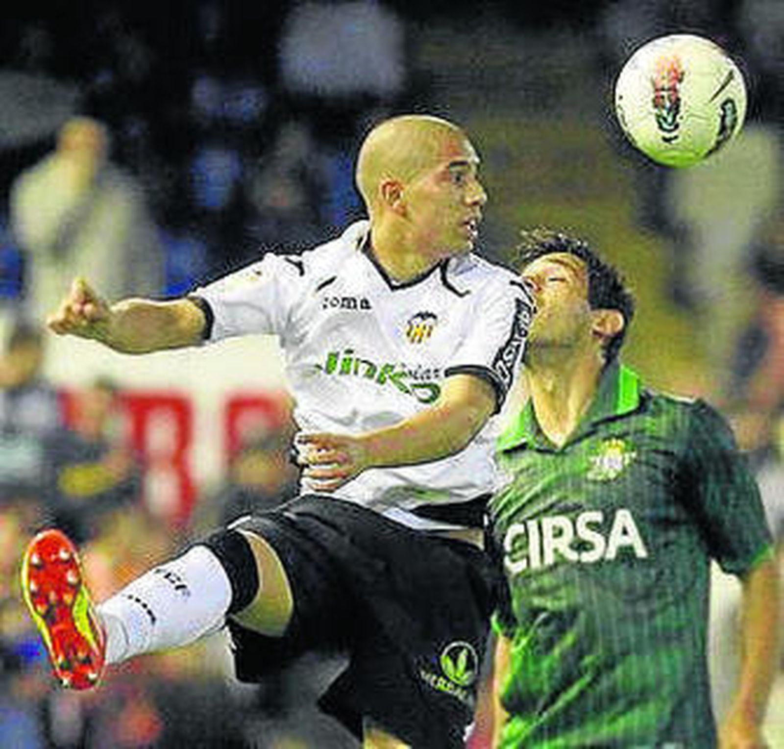 Feghouli y Nelson.