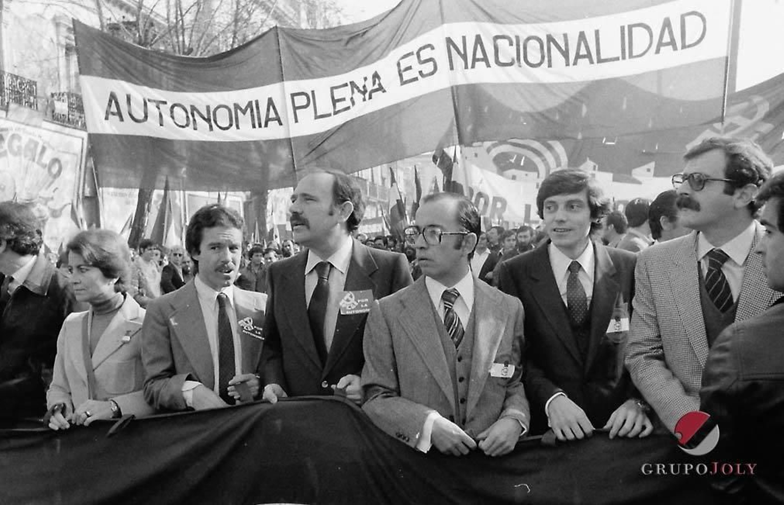 La histórica manifestación del 4 de diciembre de 1977