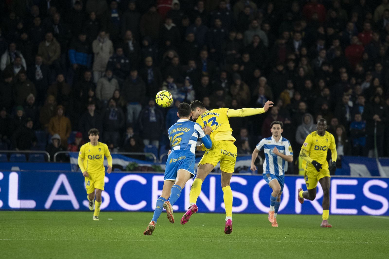 Partido Deportivo-Cádiz de la primera vuelta.