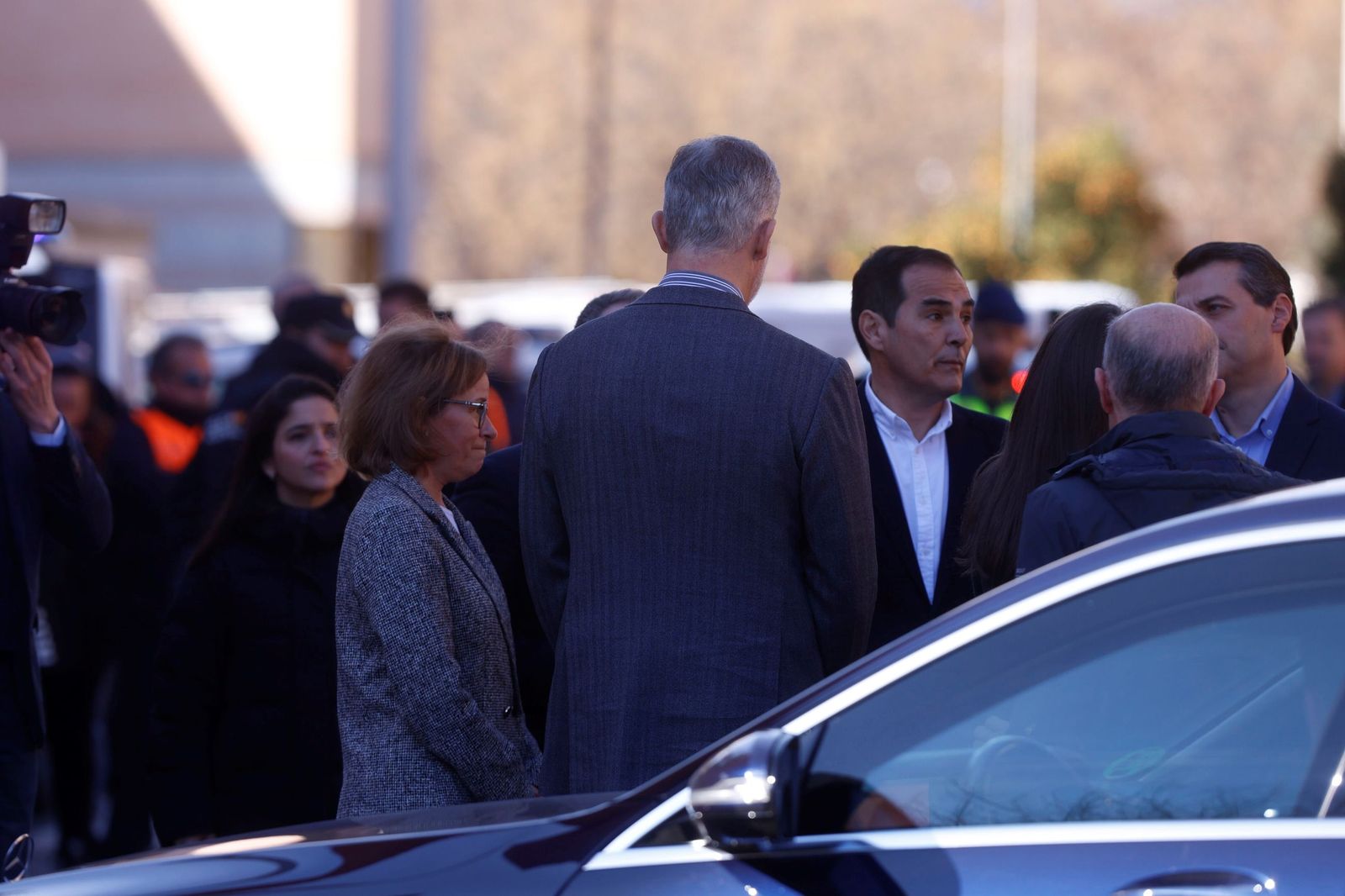 La visita de los Reyes a los heridos del accidente de Adamuz en el Hospital Reina Sofía